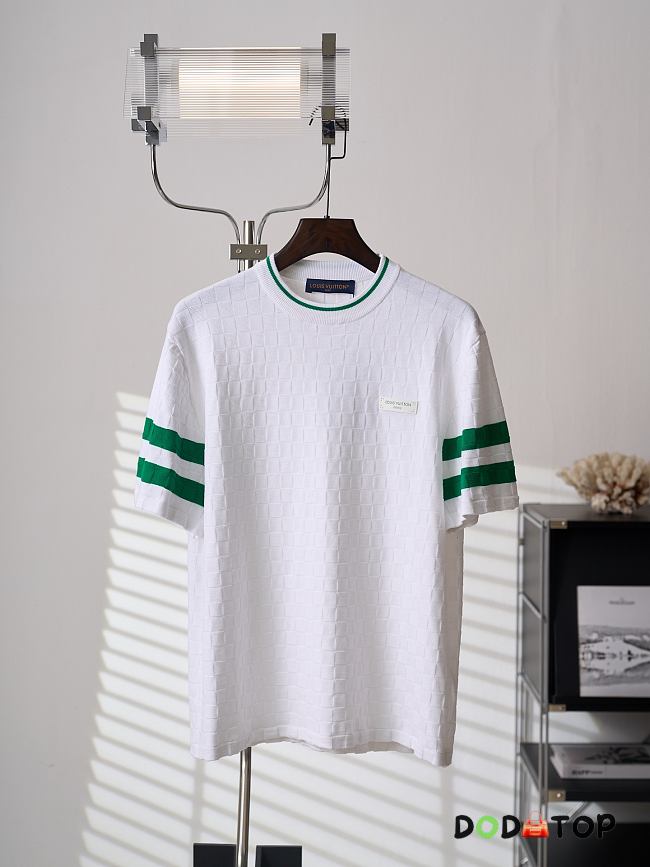LV Damier Terry Tennis T-Shirt Men  - 1