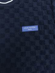 LV Damier Terry Tennis T-Shirt Men -01 - 4