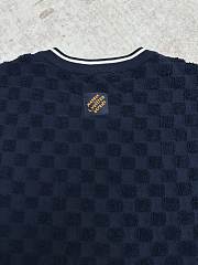 LV Damier Terry Tennis T-Shirt Men -01 - 3