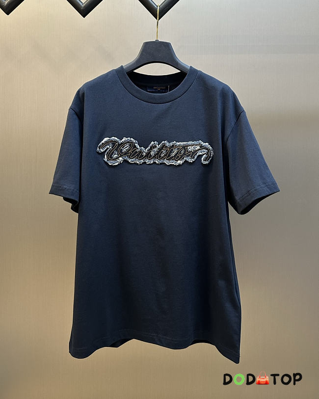 LV Denim Signature T-Shirt men - 1