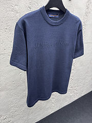 LV Cotton-Cashmere Short-Sleeved Crewneck men  - 5