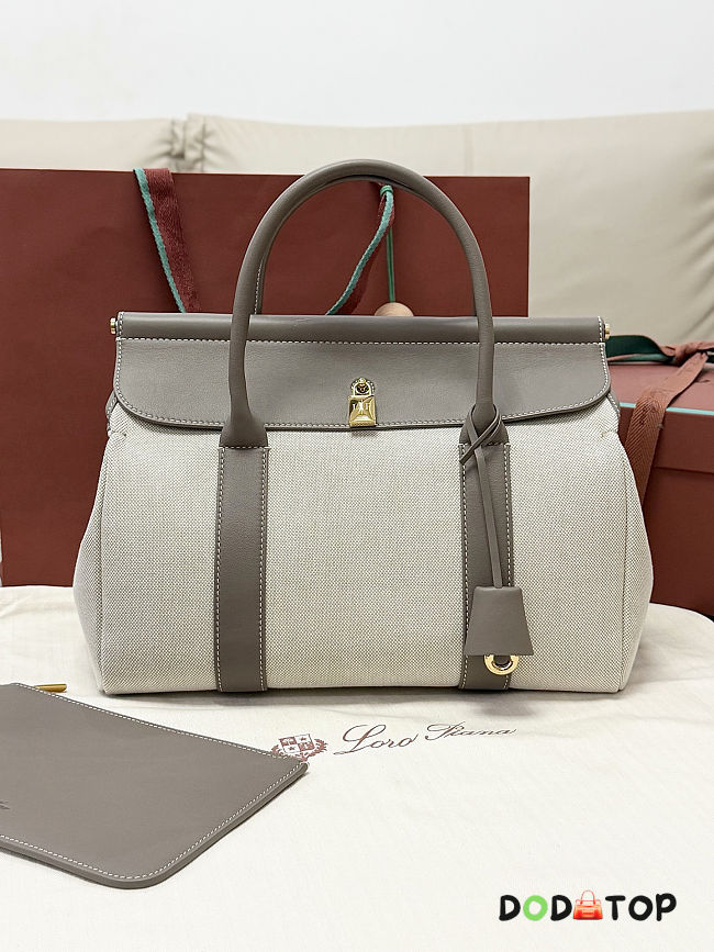 Loro piana loom bag size 33×23×18 - 1