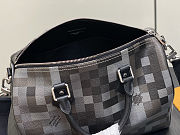 LV Speedy 30 Bandoulière black bag size 34 x 22 x 19 - 5