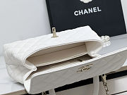 Chanel coco white bag size 24x14x10cm - 3