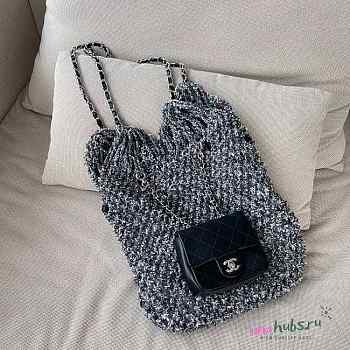 Chanel Crochet Tote Flap Bag 60x40x30cm