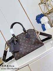 LV Speedy P9 Bandoulière 25 Monogram Leather bag size 25x15x15cm - 1