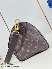 LV Speedy P9 Bandoulière 25 Monogram Leather bag size 25x15x15cm - 5