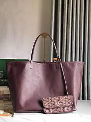 Goyard Reversible Anjou Double-Sided Tote red bag size 39x33x19cm - 4