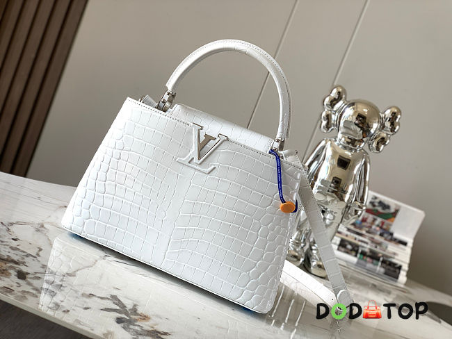 Louis Vuitton Capucines white bag 31.5 x 20 x 11cm - 1