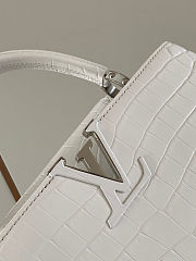 Louis Vuitton Capucines white bag 31.5 x 20 x 11cm - 3