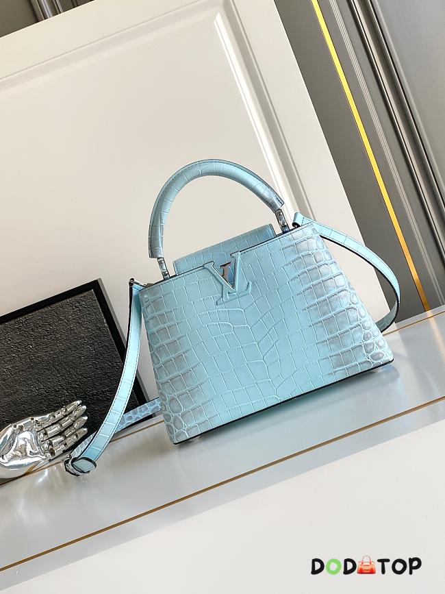 Louis Vuitton Capucines blue bag 31.5 x 20 x 11cm  - 1