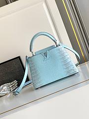 Louis Vuitton Capucines blue bag 31.5 x 20 x 11cm  - 1