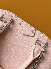 Louis Vuitton Alma Trunk BB pink bag size 22x19x11cm - 4