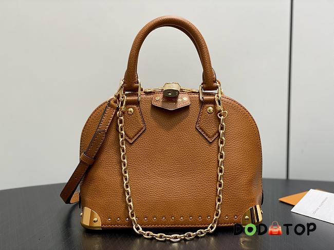 Louis Vuitton Alma Trunk BB brown bag size 22x19x11cm - 1