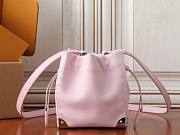 Louis Vuitton Nano Noé Trunk pink bag size 15x17x8cm - 1