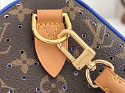Louis Vuitton Speedy Soft 30 blue bag size 30 x 17 x 21cm - 4