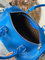 Louis Vuitton Speedy Soft 30 blue bag size 30x21x17cm - 3