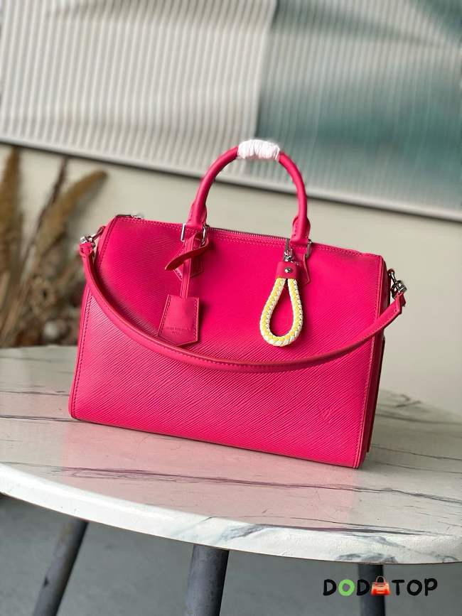 Louis Vuitton Speedy Soft 30 pink bag size 30x21x17cm - 1