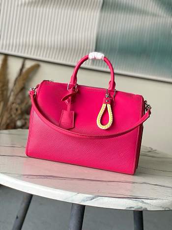 Louis Vuitton Speedy Soft 30 pink bag size 30x21x17cm