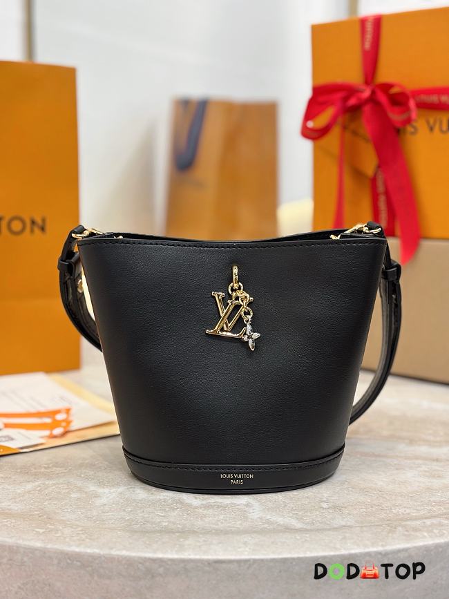 LV Bloom Mini Hobo black size 16x11x7.5cm - 1