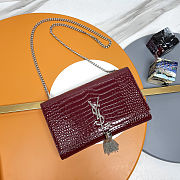 Ysl kate red bag size 24x14.5x5.5cm - 1