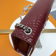 Ysl kate red bag size 24x14.5x5.5cm - 6
