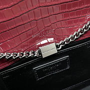 Ysl kate red bag size 24x14.5x5.5cm - 4