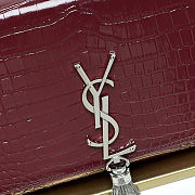 Ysl kate red bag size 24x14.5x5.5cm - 2
