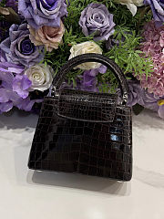 Louis Vuitton Capucines black bag size 27x18x0cm -01 - 2