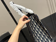 Dior Book Tote with Strap navy size 36cm - 6