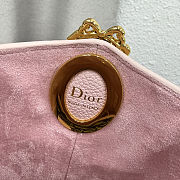 Dior Medallion Bucket Bag pink size 19.5 x 18.5 x 11.5cm - 3