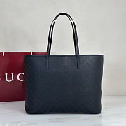 Gucci Tribeca large tote bag black size 38x29.5x13cm - 1