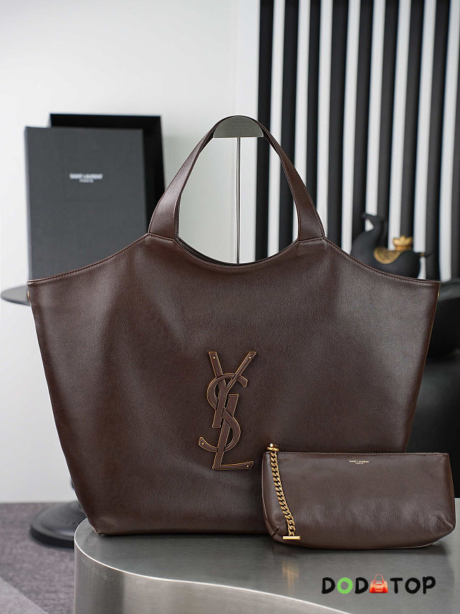 YSL Shopping bag ICARE in smooth leather size 37–55 X 43 X 5 cm - 1