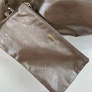 YSL Hortense Hobo in Shiny Leather black size 41×35x15cm -02 - 2