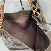 YSL Hortense Hobo in Shiny Leather black size 41×35x15cm -02 - 5