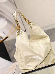 YSL Hortense Hobo in Shiny Leather black size 41×35x15cm -03 - 4