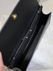 YSL Classic Kate black bag size 27×12×4cm - 4