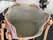 Louis Vuitton Monogram Emblème M28714 Noé pink bag size 27.5 x 36 x 20cm - 6