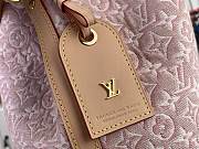 Louis Vuitton Monogram Emblème M28714 Noé pink bag size 27.5 x 36 x 20cm - 4