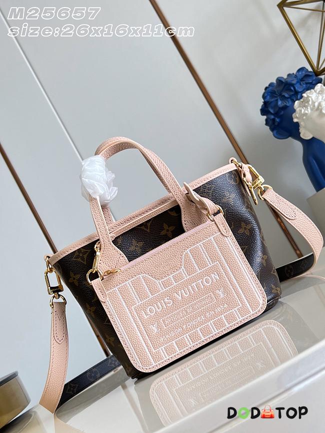 Louis Vuitton Neverfull Inside Out BB nude bag size 26.5 x 16.5 x 11cm - 1