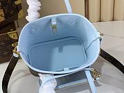 Louis Vuitton Neverfull Inside Out BB blue bag size 26.5 x 16.5 x 11cm  - 6