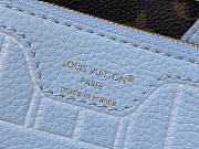 Louis Vuitton Neverfull Inside Out BB blue bag size 26.5 x 16.5 x 11cm  - 3