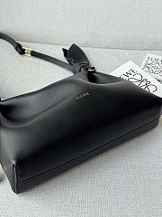 Loewe Scarf bag in smooth calfskin black size 34x8.5x21cm - 5