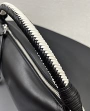Loewe Cala mini bag in mellow nappa lambskin black size 26✕10✕13cm - 4