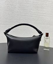 Loewe Cala mini bag in mellow nappa lambskin black size 26✕10✕13cm - 3