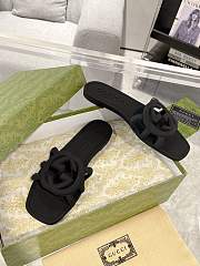 Gucci Interlocking G slides black - 2