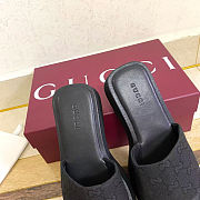 Gucci women's flat platform mules black - 3