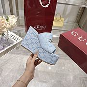 Gucci Women's wedge sandals with horsebit detail 10.5cm -02 - 6