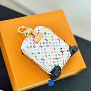 Louis Vuitton charm bag size 8×6×3cm - 3