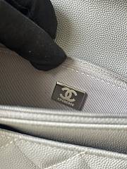 Chanel 25p gray size 11.5×19×4cm - 2